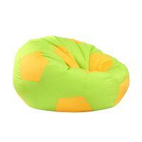 【jw】◄  Futebol Padrão Beanbag Capa sem Enchimento Forro Interno Sofá Slipcover Decoração