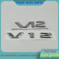 NEW Upgrade for Mercedes Benz AMG V12 Emblem Badge Side Fender Logo Tail Rear Letters Sticker