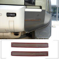 สำหรับ20-23 Land Rover Defender ABS ใสสีเทาไฟตัดหมอกด้านหลังรมควันสีดำปกอุปกรณ์ดัดแปลงรถ