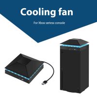 【jw】♤✙✓  Game Console Cooling Xbox X Cooler Dissipation System Colorful Breathing Dust-proo