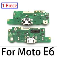 ขั้วต่อแจ็คชาร์จพอร์ต Usb ที่ชาร์จบอร์ดเฟล็กซ์เคเบิ้ลสำหรับโมโตโรล่า Moto E3 E4 E4t E5 E6 E7บวกกับเพลย์ไมค์ไมโครโฟน