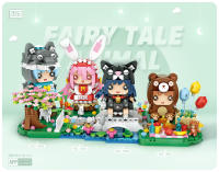 LOZ มินิบล็อก FAIRY TALE ANIMALS การ์ตูนมีให้เลือก 4 แบบ (รหัส 1662-1665)