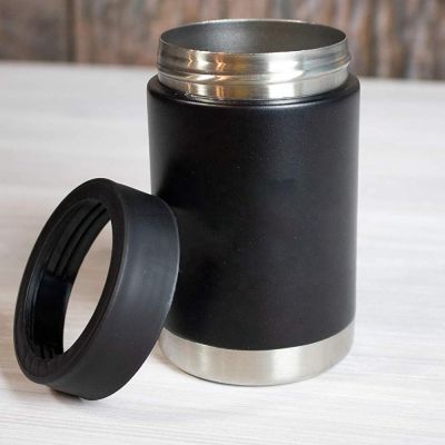 ◑  European and hot style special 12oz 304 stainless steel double-layer water cup modern simple solid vacuum coke can