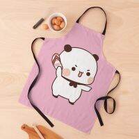 Cute Bubu is Throwing Flip-flops At Dudu Since He Teases Bubu Apron Kitchen Kawaii Accessories Kitchen Supplies Womens Dresses