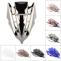 Double Bubble Motorcycle ABS Windshield Windscreen Protection Screen For KAWASAKI Z 250/300 Z300 Z250 2013 2014 2015 2016