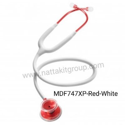 MDF หูฟังทางการแพทย์ Stethoscope Acoustica - MDF747XP#R29 (Red-White)