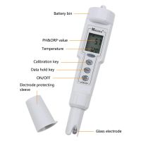 New Handheld Pen Type Waterproof Digital PH &amp; ORP Meter Automatic Calibration Range 0.0~14.0pH +/-500mV Water Analyzer