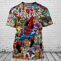 Mens S (สต็อกเพียงพอ) pi der-man New Top Cool Mens and Womens Short Sleeve Casual Style 3D Printed T-shirt Summer Casual Street Shirt Cartoon Clothingคุณภาพสูง size:S-5XL