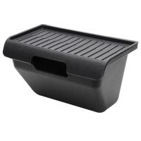 Rear Storage Box Organizer Rear Center Console Organizer Tray Backseat Organizer Storage Container Trash Can Car Organizer with Lid for Model Y first-rate