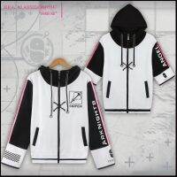 Hot Game Arknights เสื้อแจ็คเก็ตสําหรับผู้ชายแขนยาวมีฮู้ดพิมพ์ลาย