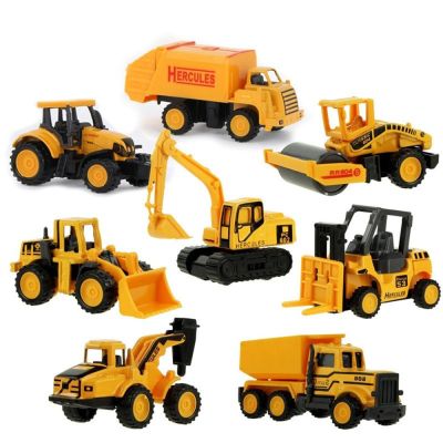 PLNBFG Toy Car Birthday Gift Classic Christmas Engineering Alloy Dump-car Construction Toys Diecast Truck Model