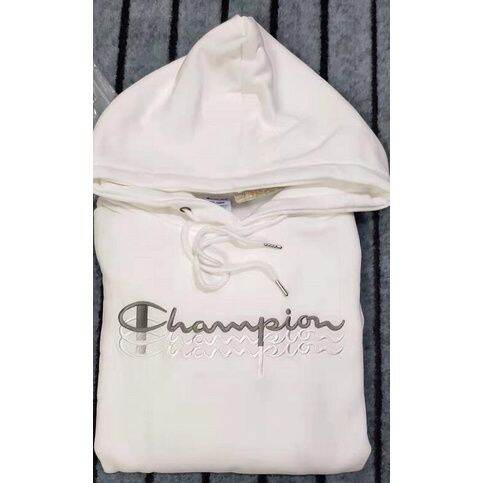 ใหม่-เสื้อกันหนาว-เสื้อฮู้ดดี้-ผ้ากํามะหยี่-ปักลายตัวอักษร-champion-classic-3d