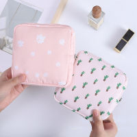 【cw】Womens Small Cosmetic Bag Portable Sanitary Napkin Storage Bag Coin Lipstick Organizer Mini Sanitary Napkin Toiletry Makeup Baghot