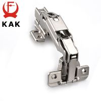 KAK 175 Degree Cabinet Hinge Cold Rolled Steel Fixed Hinge Rustless Iron Cabinet Cupboard Door Hinges For Furniture Hardware