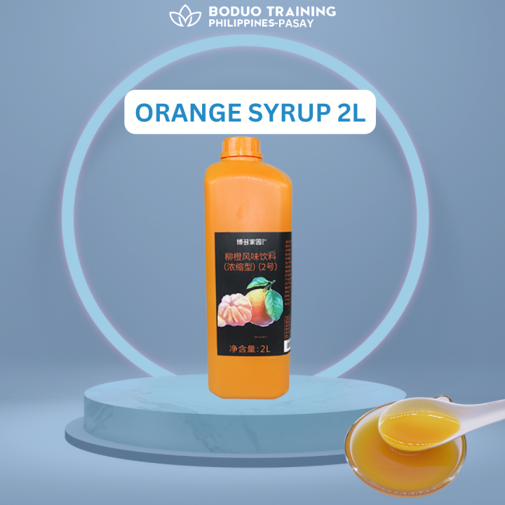 Orange Flavored Syrup No.2 (Concentrated) Lazada PH