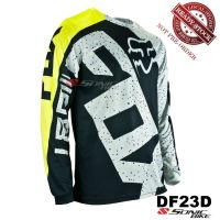 [ส่งจาก Kl] เสื้อกีฬาแขนสั้น ลายทีม MTB Downhill DF23D สําหรับขี่จักรยานยนต์