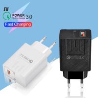 Free Shipping Wall Usb Adapter Fast Oneport Qc3.0 Power Plug Charger Eu Charging For Samung Adapter Hdmi Dvi Spare Parts