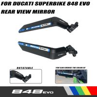 สำหรับ Ducati 848 916 996 998 999 Panigale 1198 1098 1199กระจกมองหลังลมปรับเปลี่ยนกระจกรถจักรยานยนต์