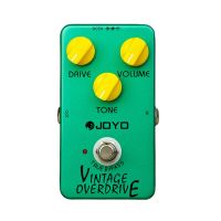 JOYO JF-01 Electric Bass Vintage Overdrive Effect Guitar Pedal DC 9V True Bypass Dynamic Compression with connector