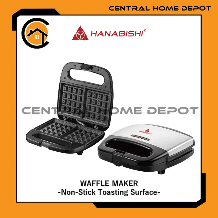 Hanabishi Waffle Maker / HSM80SSW Lazada PH
