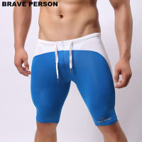 ve Person Men S Beach Wear Multifunctional กางเกงขาสั้นผ้าไนลอนนุ่มเข่า-ความยาว Tights กางเกงว่ายน้ำกางเกงขาสั้นผู้ชายกางเกงขาสั้น