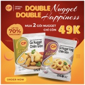 Combo Double Nugget Double Happiness - Mua 2 Gói Nugget Chỉ Với 49k