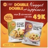 Combo double nugget double happiness - mua 2 gói nugget chỉ với 49k - ảnh sản phẩm 1
