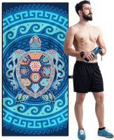 Microfiber Beach Towel Fast Drying  Extra Large Sand Free Lightweight Towels for Swimming Pool  Camping  Picnic  Yoga Gym Sports Towels