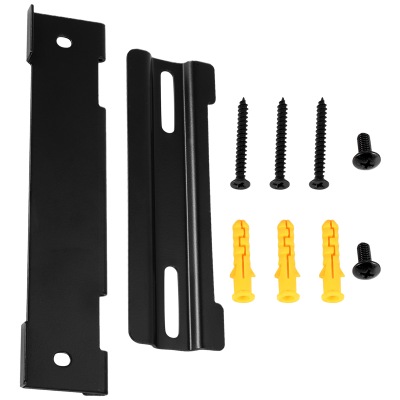 WB-120 Wall Mount Kit Bracket for Solo 5 Soundbar, for Cinemate120, with Screw and Wall Anchors, Black