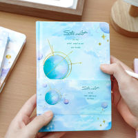 "Star Orbit" Hard Cover Journal Diary Beautiful Universe Notebook Notepad Planner Stationery Gift