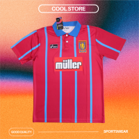 เสื้อแอสตัน วิลล่าย้อนยุค 1994  Aston Villa Vintage Jersey เสื้อบอลแอสตัน วิลล่าย้อนยุค Muller