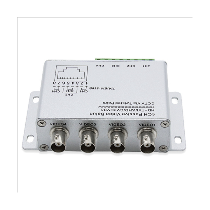 Ch Passive Video Balun For Tvi Cvi Ahd Cameras Cctv Via Twisted Pairs Utp Video Balun Ch