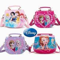 New Disney Womens Bag Cartoon Anime Frozen 2 Princess Elsa Anna Sofia Crossbody Bags for Girls Fashion Trend Shoulder Bags Gift