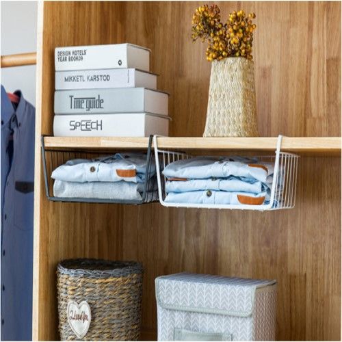 Multipurpose Hanging Under Shelf Cabinet Storage Basket Cabinet