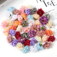 【cw】50PCs 3cm Artificial Flowers Silk Chrysanthemum For Home Room Decor Wedding Decoration DIY Craft Wreath Accessories Fake Flower ！