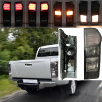 DMAXไฟท้าย LEDไฟท้ายรถยนต์ ดำคล้ำ ไฟท้ายรถยนต์ Tail Light สีดำ โคมไฟท้ายรถยนต์ ปี 2012-2019 for Isuzu Dmax ดีแม็ก