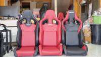 เบาะซิ่ง RECARO CS ตัวใหม่กำลังนิยม ผ้าหนังอย่างดี พร้อมรางสไลด์