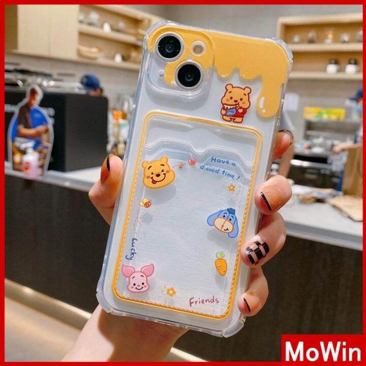 mowin-เข้ากันได้สำหรับ-เคสไอโฟน-เคสไอโฟน11-เคส-iphone-11-สำหรับ-iphone-14-pro-max-เคส-iphone-การ์ดใส่การ์ดเคสใสเคส-tpu-เคสกันกระแทกฝาครอบกล้องการ์ตูนน่ารักเข้ากันได้กับ-iphone-11-12-13-pro-max-7plus-x