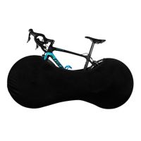 【NATA】 ✁Bicycle dust protective cover mountain bike road wheel universal clothing elastic black