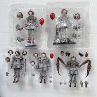 Neca Pennywise ตุ๊กตาขยับแขนขาได้เต้นรำตัวตลกของขวัญคริสต์มาสสยองขวัญของสตีเฟนคิง