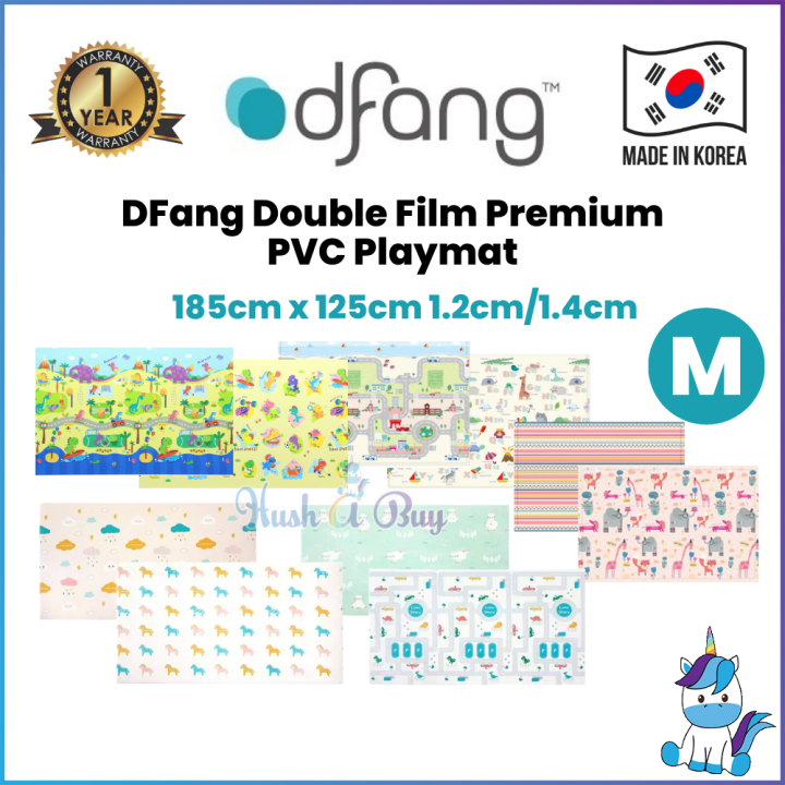 Dfang Double Film Premium PVC Mat 185 x 140 x 1.0/1.2/1.4cm (Size M
