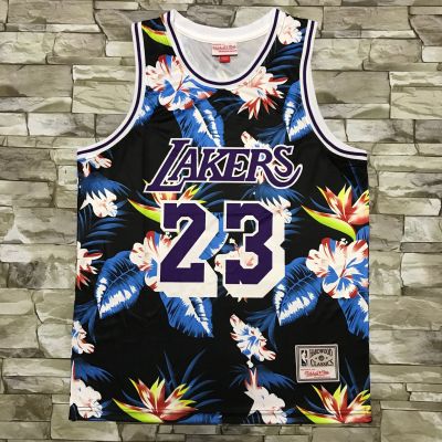 Ready Stock Newest 2020 Mens Los Angeles Lakerss 23 Lebronn James Mitchell Ness Hardwood Classics Blue Basketball Jersey