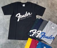 เสื้อยืด Fender เฟนเดอร์ เสื้อวง เสื้อยืด เฟนเดอ เสื้อวินเทจ