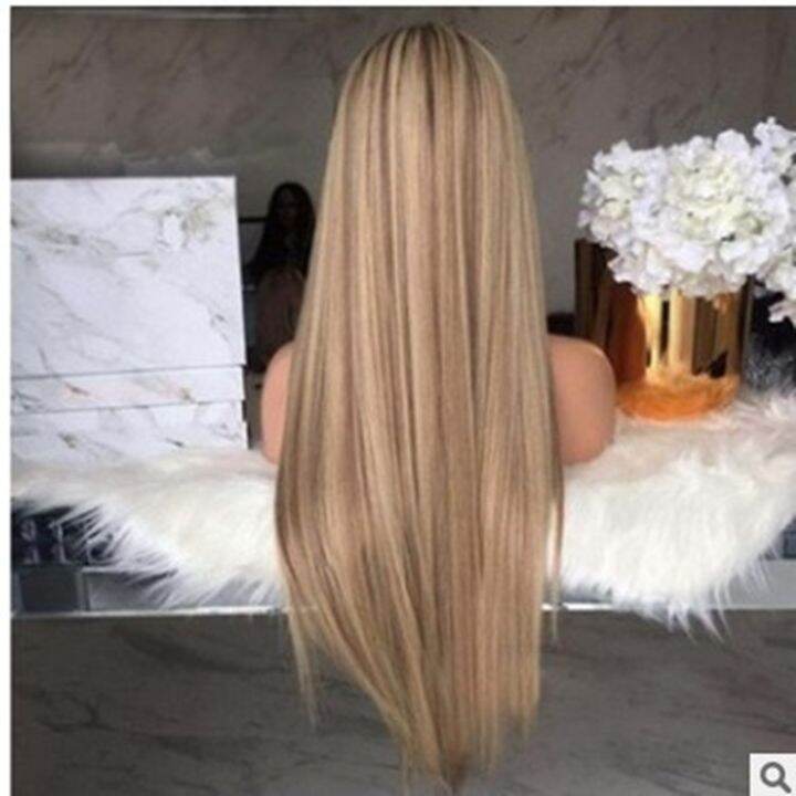 gold-trading-cos-points-with-long-straight-hair-in-europe-and-the-united-states-sell-like-hot-cakes-dyeing-gradient-wig-set-of-fashionable-ladies