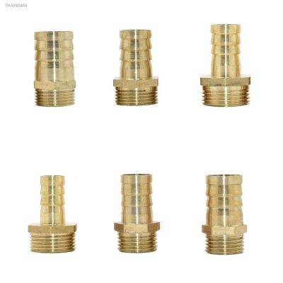 ☬ Brass 1/2 3/4 inch Male Thread To 14/16/19/25mm Barb Connector Copper Hose Coupler Fittings Water Pipe Adapter