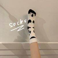 【LZ】☏❐  Loita peúgas de vaca adorável harajuku estilo japonês meias de algodão branco tendência feminina inverno quente meias calcetines mujer jk