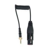 Saramonic Locking Type 3.5mm to 3.5mm TRS to XLR Microphone Output Universal Audio Cable for Wireless Receivers Cables