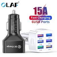 【Aishang electronic】Olaf 75WCharger ชาร์จเร็ว3.0 6พอร์ต USB Charger13 12 W เครื่องชาร์จ