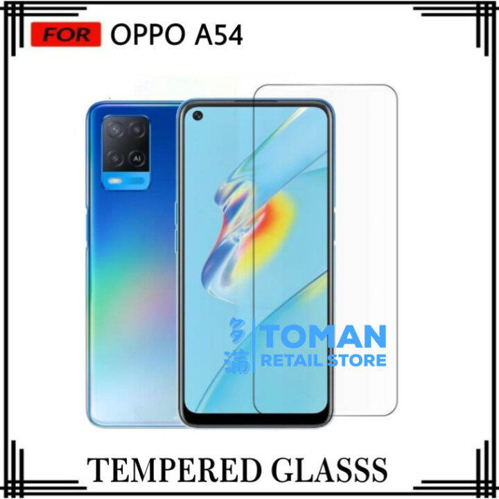 tempered glass hp oppo a54