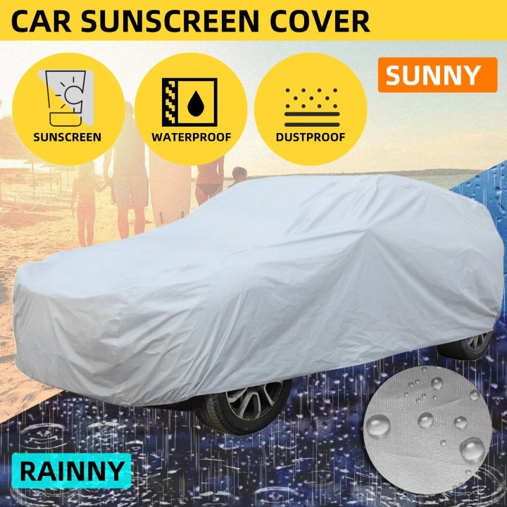 Car Cover Outdoor Protection Full Car Covers Rain Cover Waterproof Sunshade  Dust-Proof Exterior Cover for Hatchback Sedan SUV - China Car Cover,  Motorcycle Cover